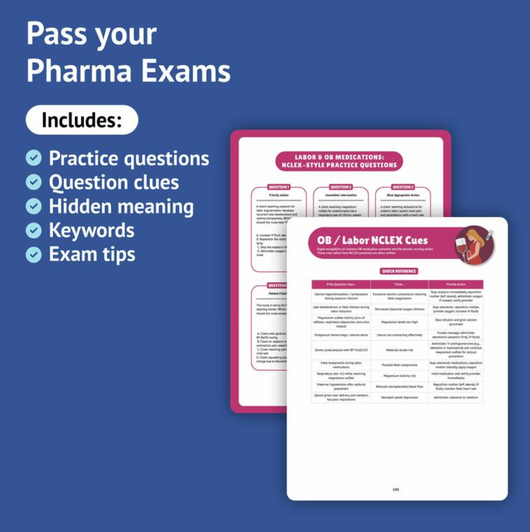 The Essential Pharmacology Guide for Nursing Students - Written by a Nurse Practitioner, NCLEX Prep