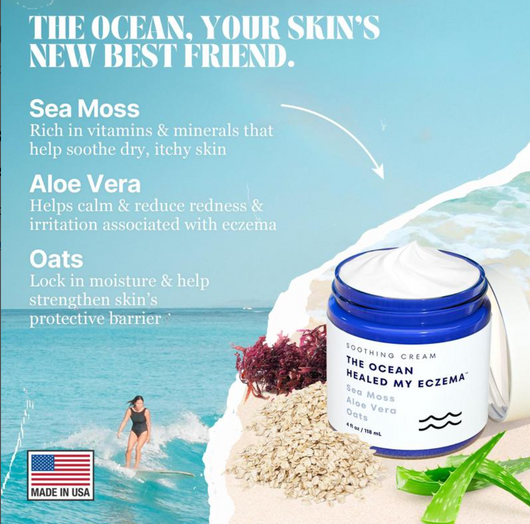 The Ocean Healed My Eczema Soothing Cream